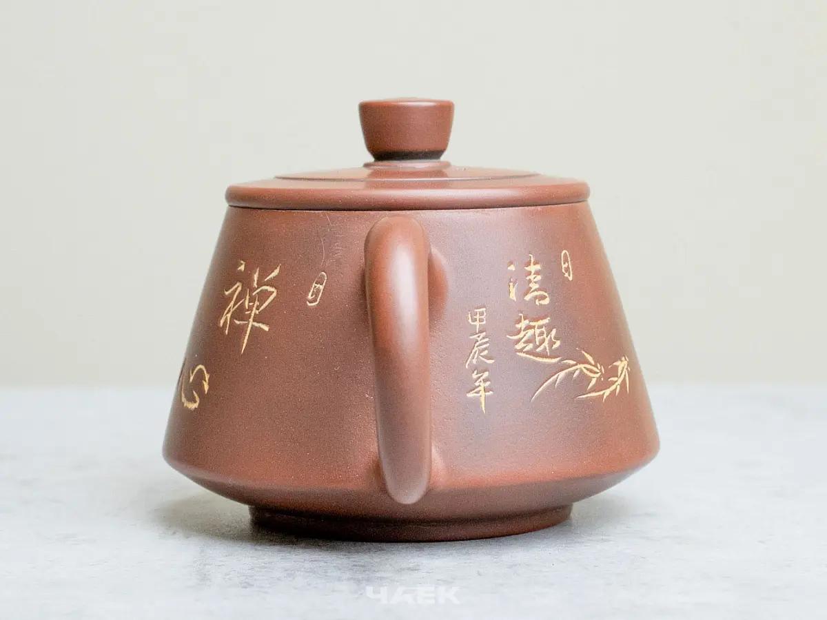 Чайник из Гуанси № 196, керамика Циньчжоу, 127 мл