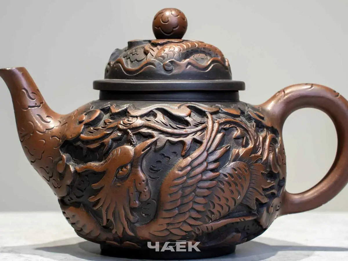 Чайник из керамики Цзяньшуй, 380 мл, № 6