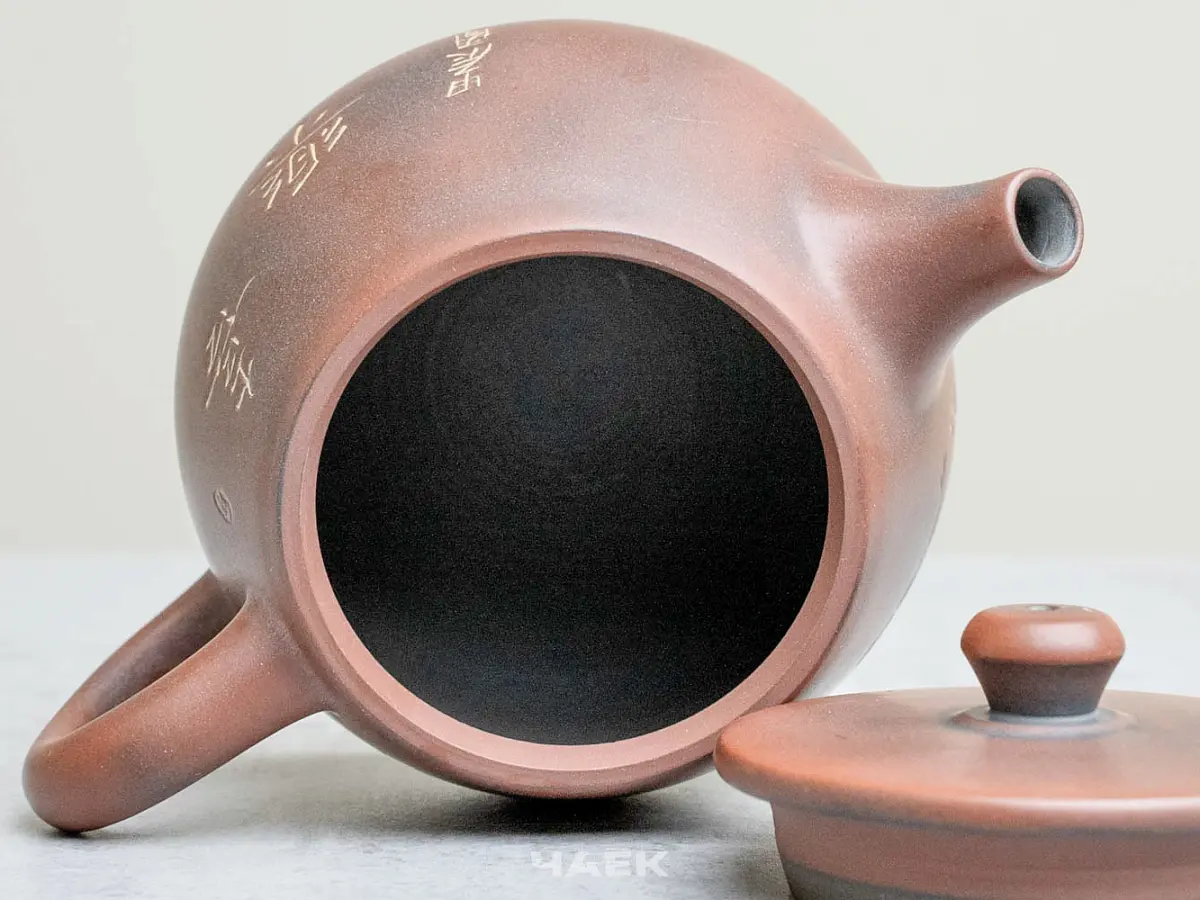 Чайник из Гуанси № 167, керамика Циньчжоу, 117 мл