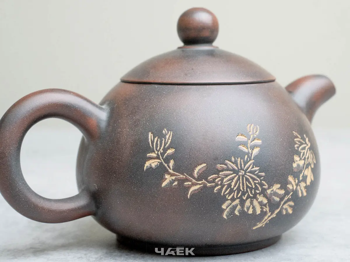 Чайник из Гуанси № 169, керамика Циньчжоу, 145 мл