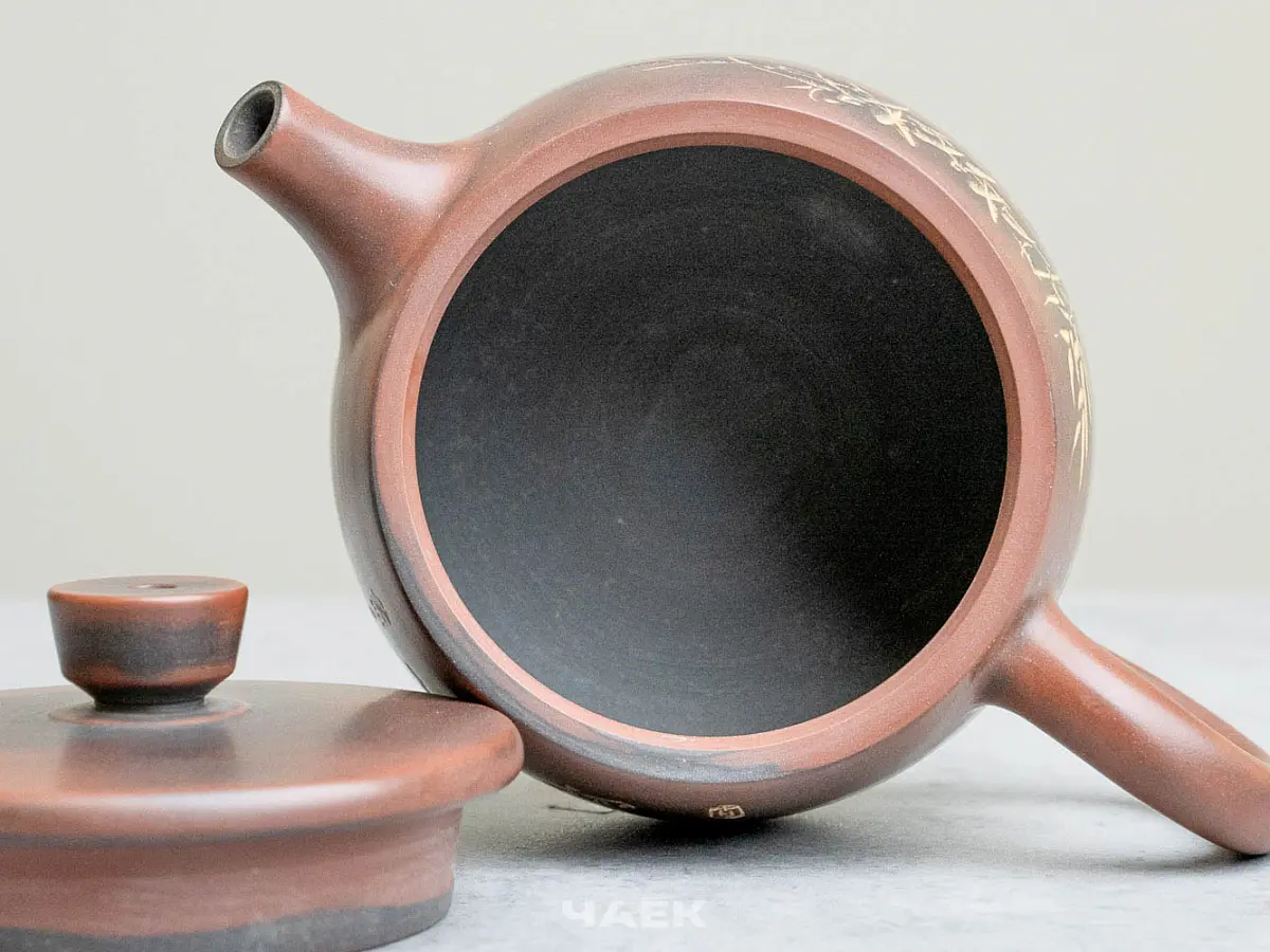 Чайник из Гуанси № 180, керамика Циньчжоу, 143 мл