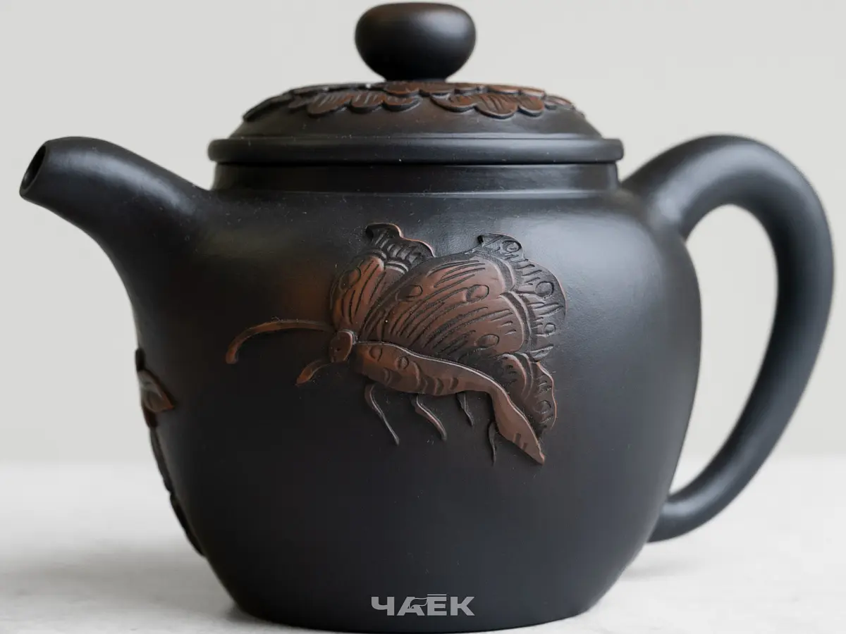 Чайник № 146 из керамики Цзяньшуй, 183 мл