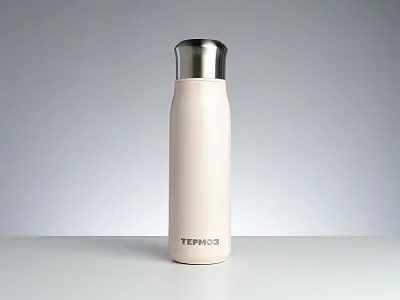 Термос для чая «ТЕРМÓЗ» с кнопкой, ЧАЁК, 800 мл