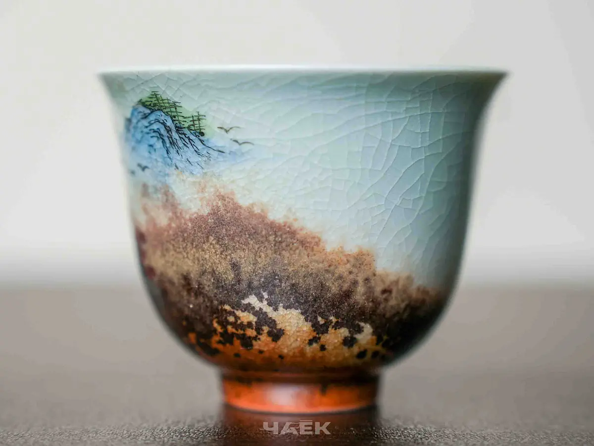 Пиала № 324, керамика Цзиндэчжэнь, 100 мл