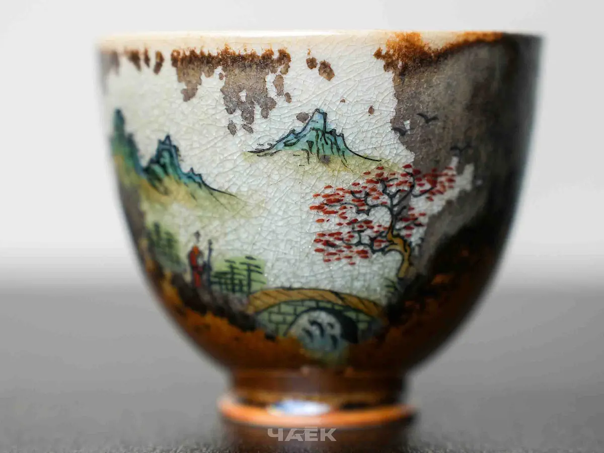 Пиала № 316, керамика Цзиндэчжэнь, 100 мл