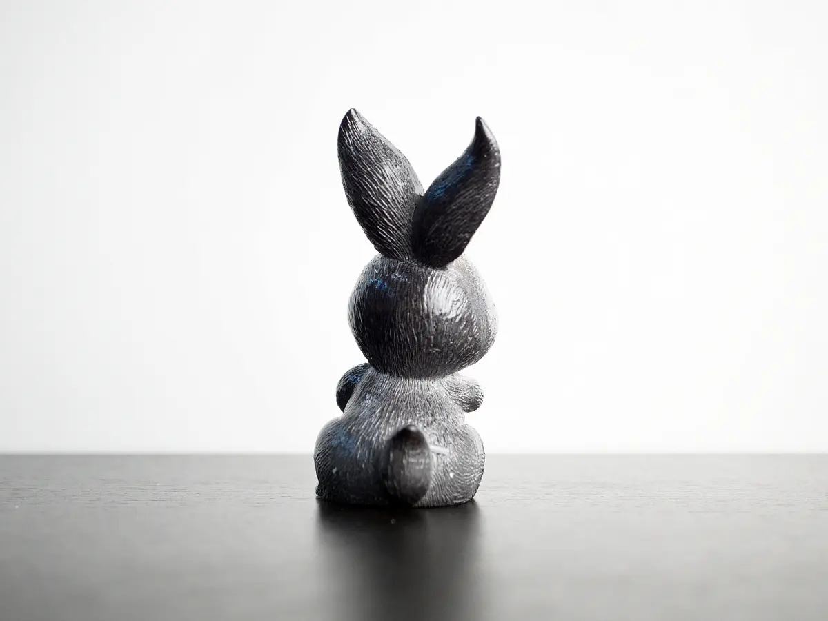 Чайная фигурка меняющая цвет «Заяц» № 1