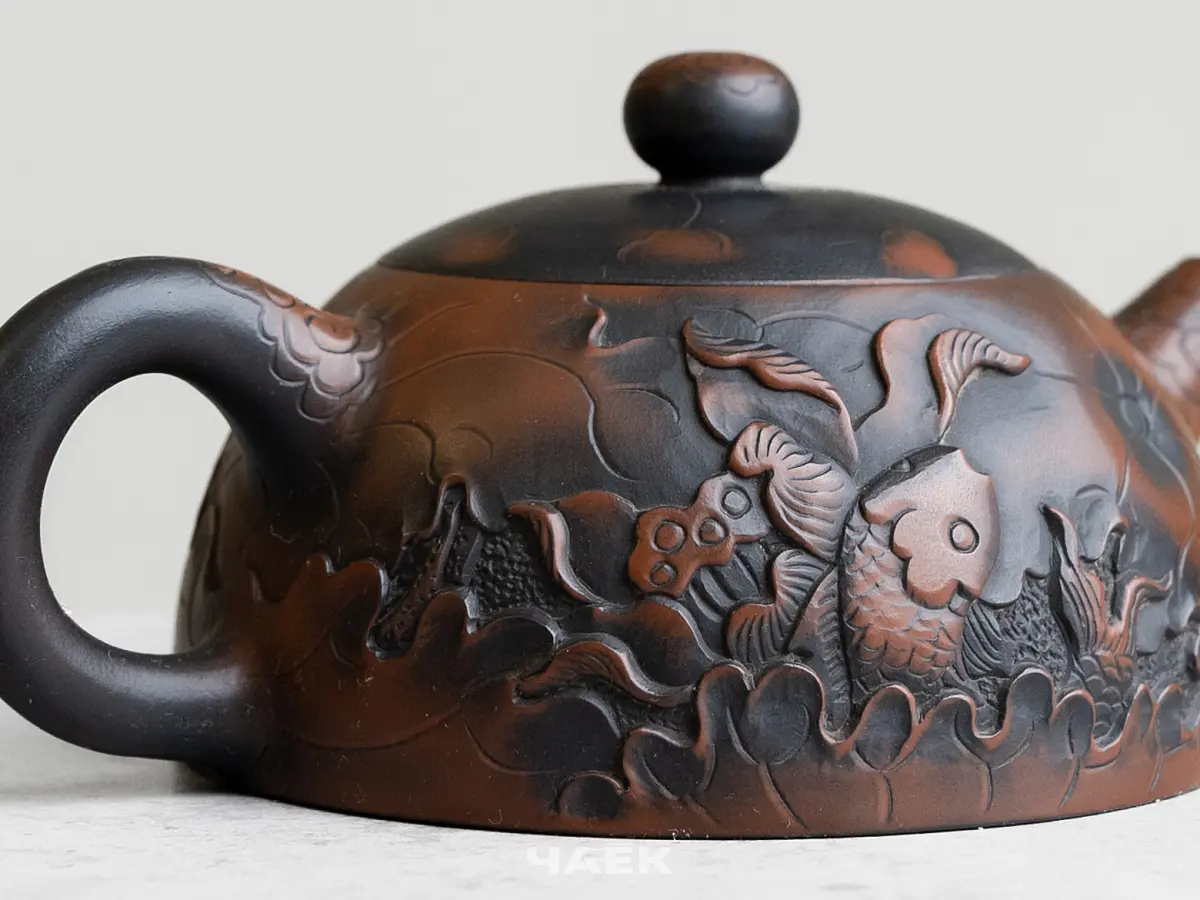 Чайник № 138 из керамики Цзяньшуй, 180 мл