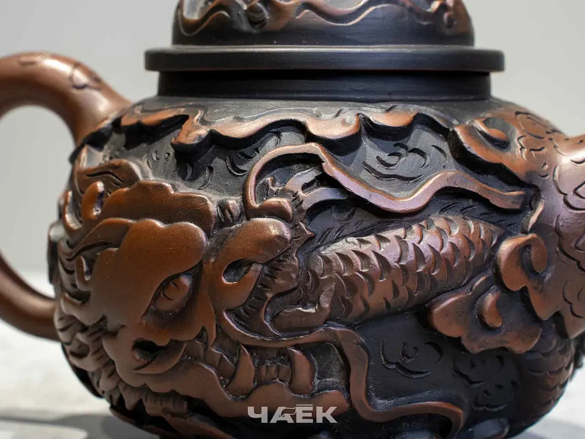 Чайник из керамики Цзяньшуй, 380 мл, № 6