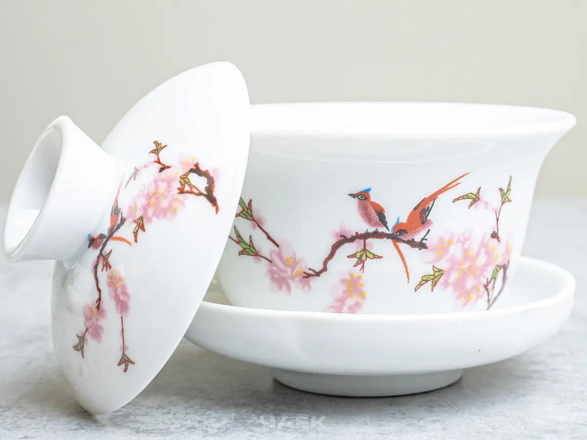 Гайвань «Хуаняо» № 103, фарфор, 100 мл