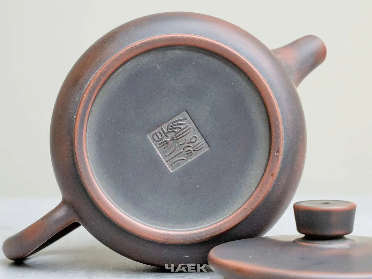 Чайник из Гуанси № 157, керамика Циньчжоу, 187 мл