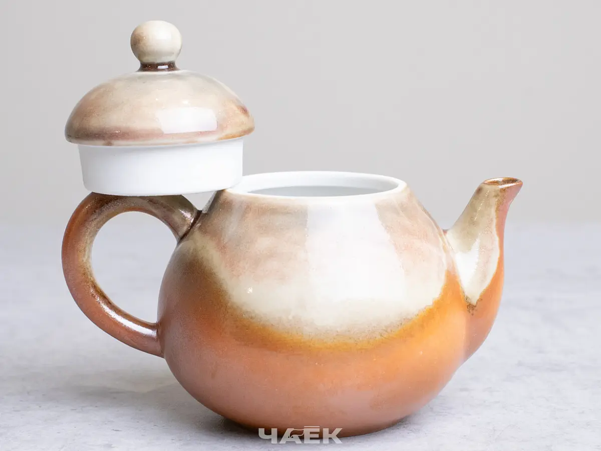 Чайник № 25, керамика Цзиндэчжэнь, 133 мл