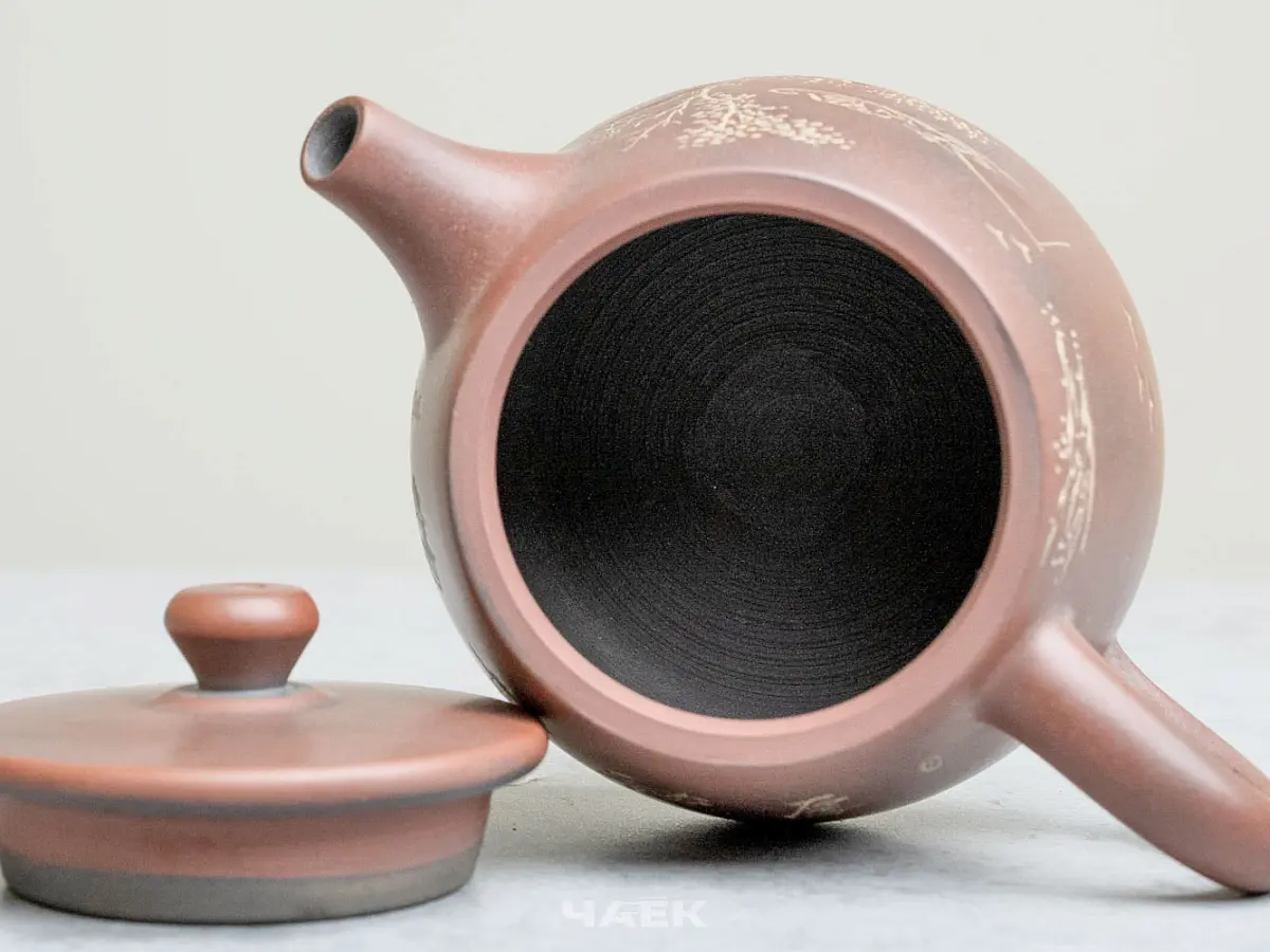 Чайник из Гуанси № 171, керамика Циньчжоу, 119 мл