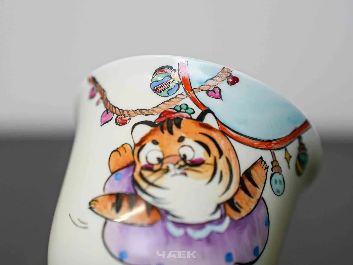 Пиала № 287, керамика Цзиндэчжэнь, 83 мл