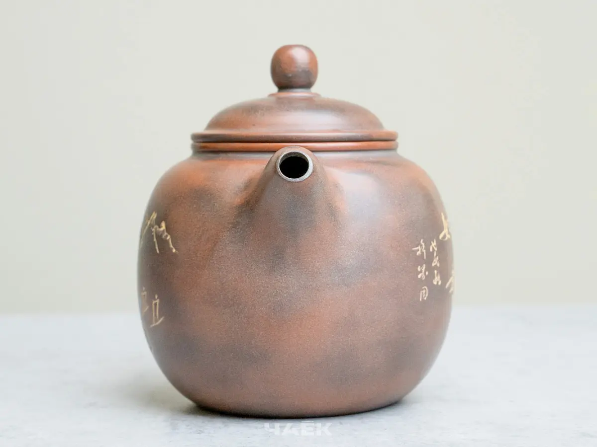 Чайник из Гуанси № 185, керамика Циньчжоу, 185 мл