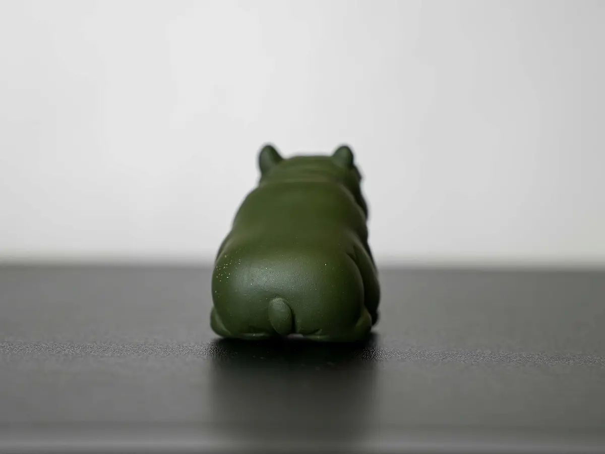 Чайная фигурка «Бегемот» № 96, исинская глина