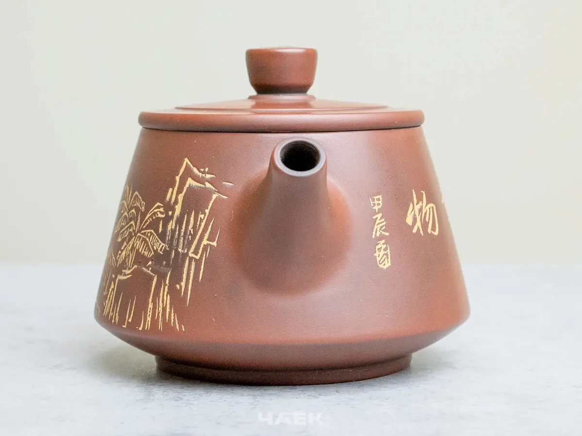 Чайник из Гуанси № 159, керамика Циньчжоу, 173 мл