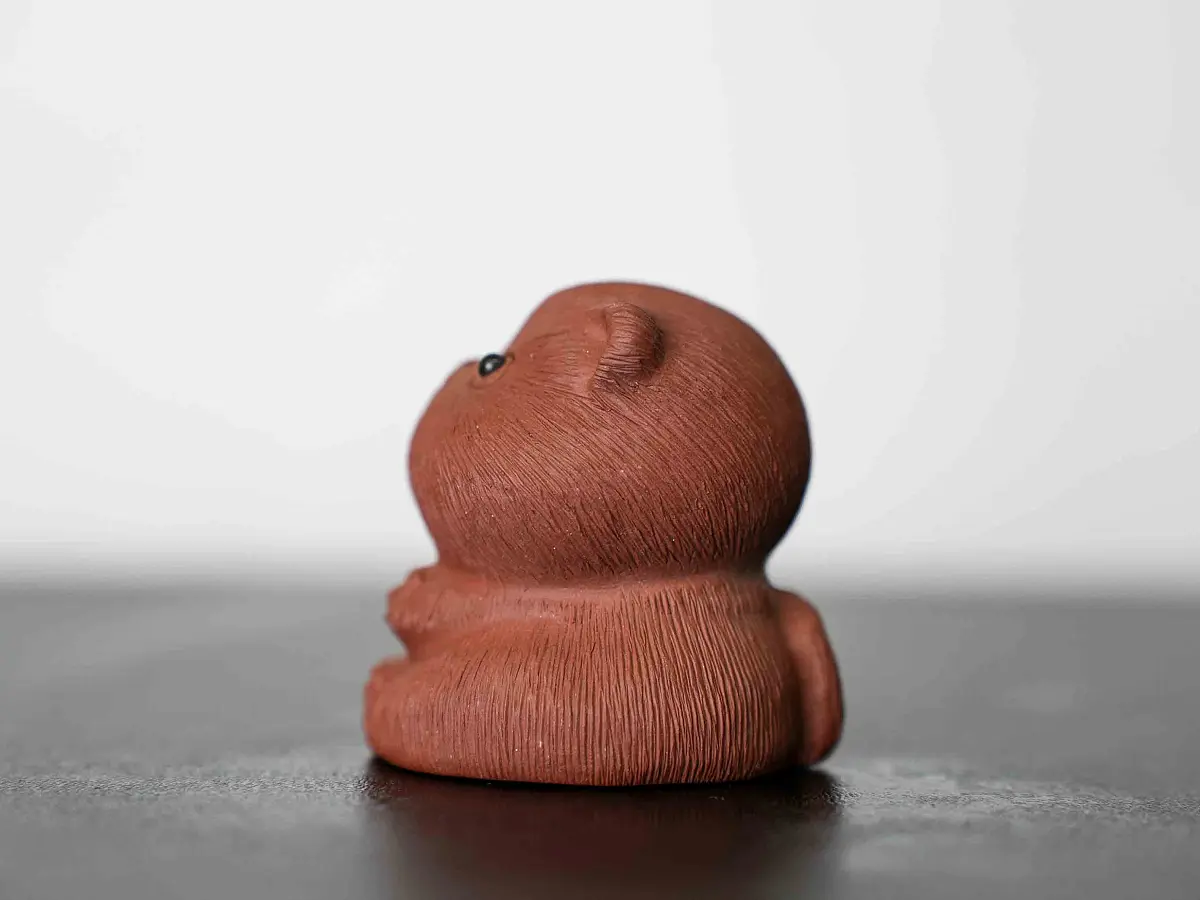 Чайная фигурка «Кот» № 60, исинская глина