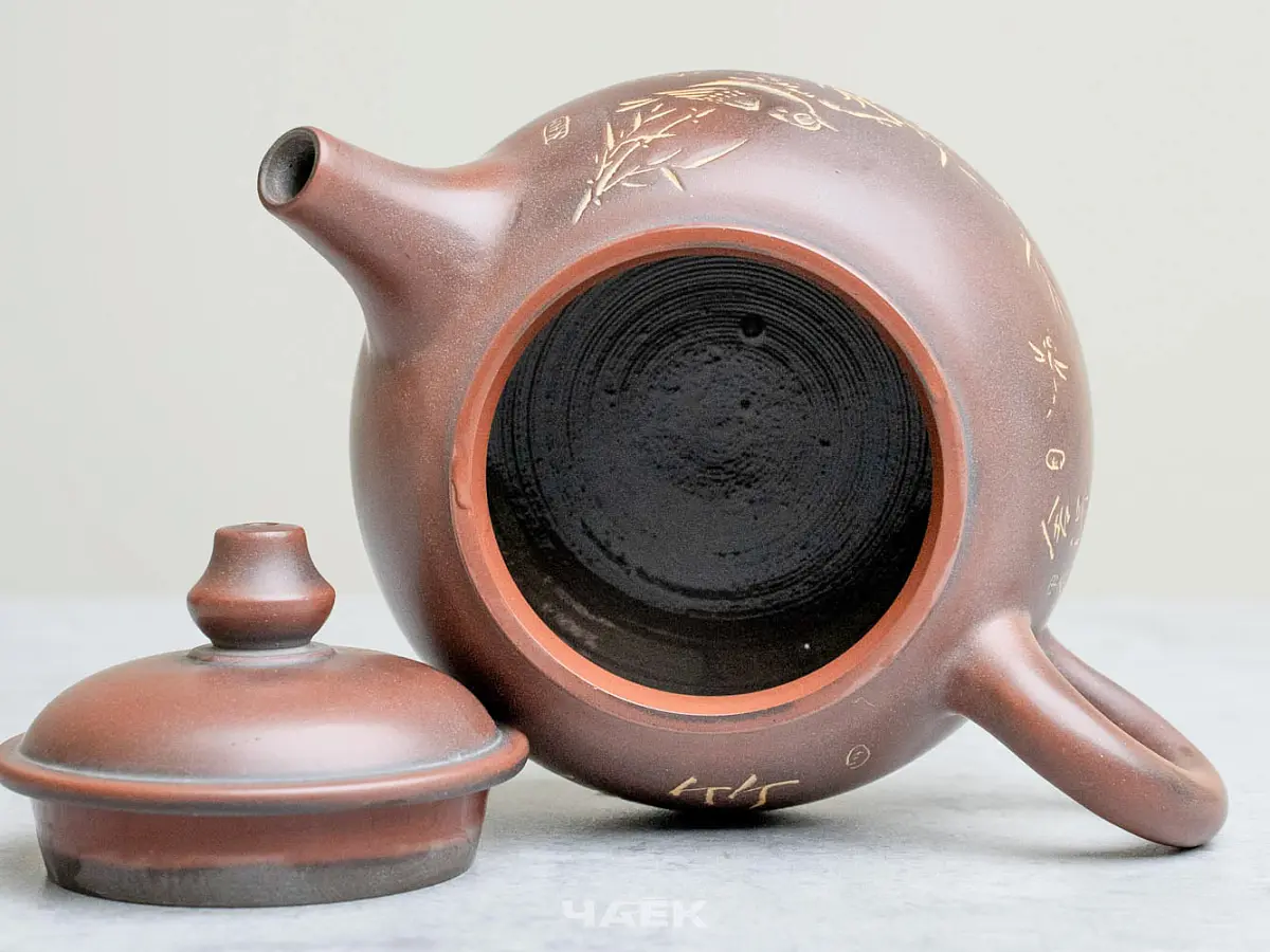 Чайник из Гуанси № 175, керамика Циньчжоу, 112 мл