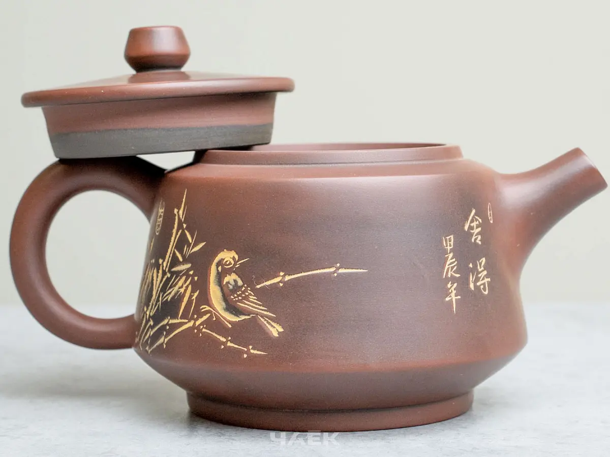 Чайник из Гуанси № 176, керамика Циньчжоу, 200 мл