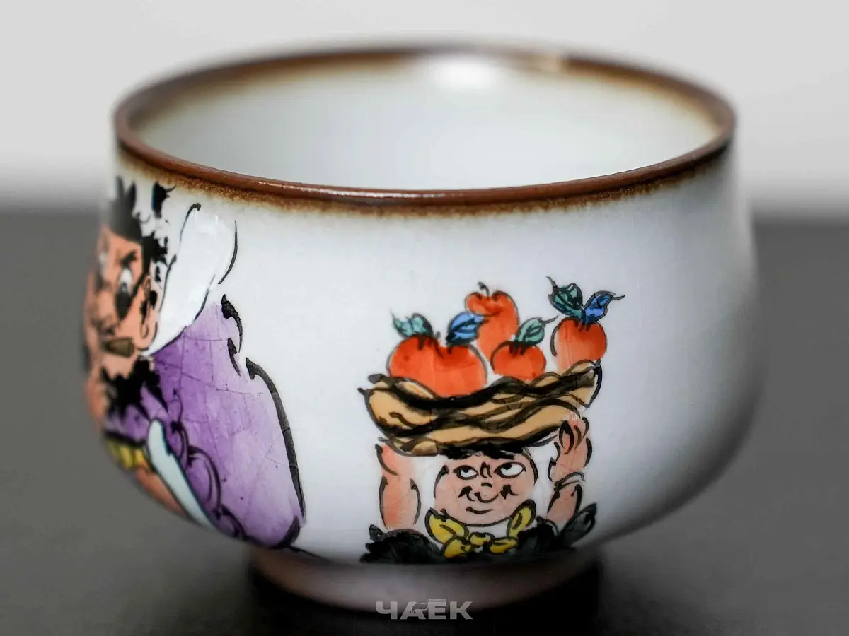 Пиала № 283, керамика Цзиндэчжэнь, 80 мл