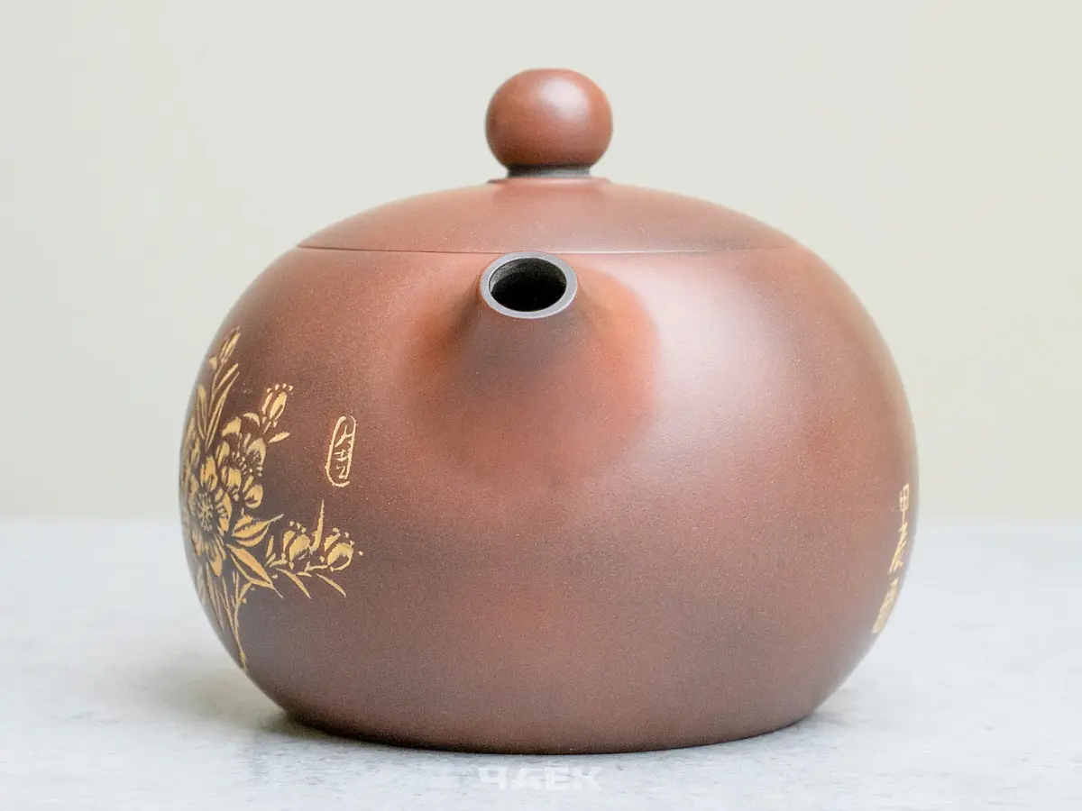 Чайник из Гуанси № 193, керамика Циньчжоу, 190 мл