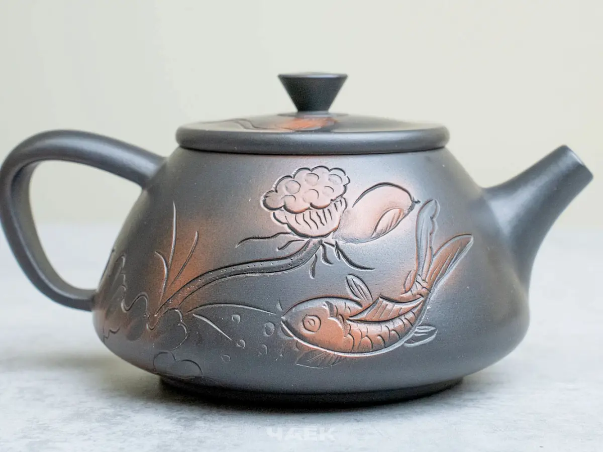 Чайник из Гуанси № 150, керамика Циньчжоу, 165 мл