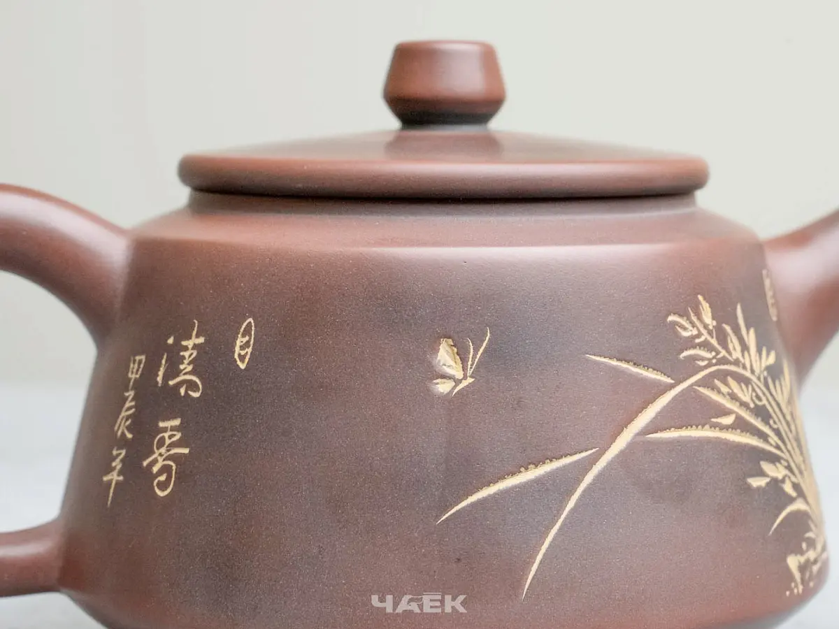 Чайник из Гуанси № 168, керамика Циньчжоу, 206 мл