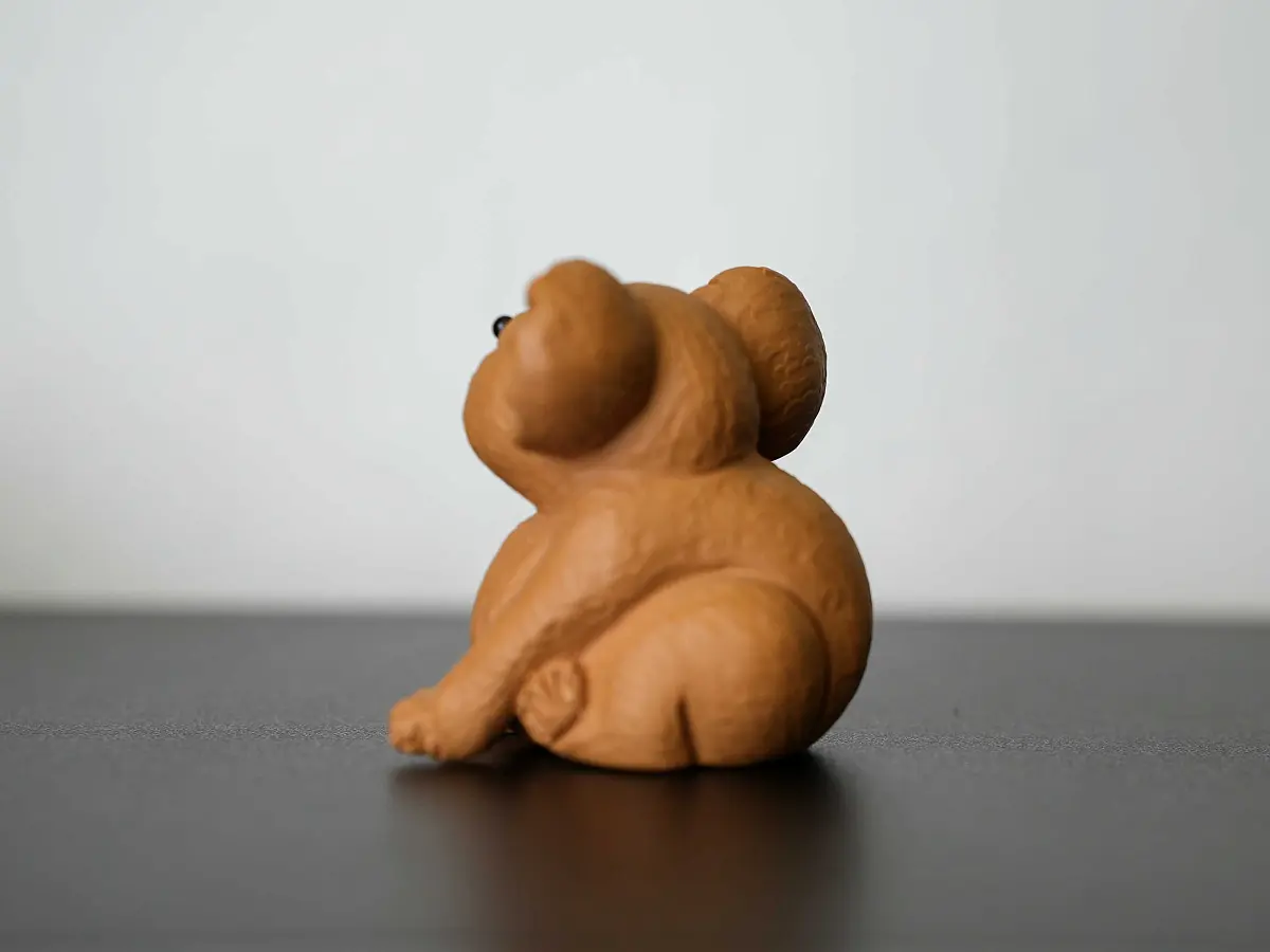 Чайная фигурка «Счастливая коала» № 93, исинская глина