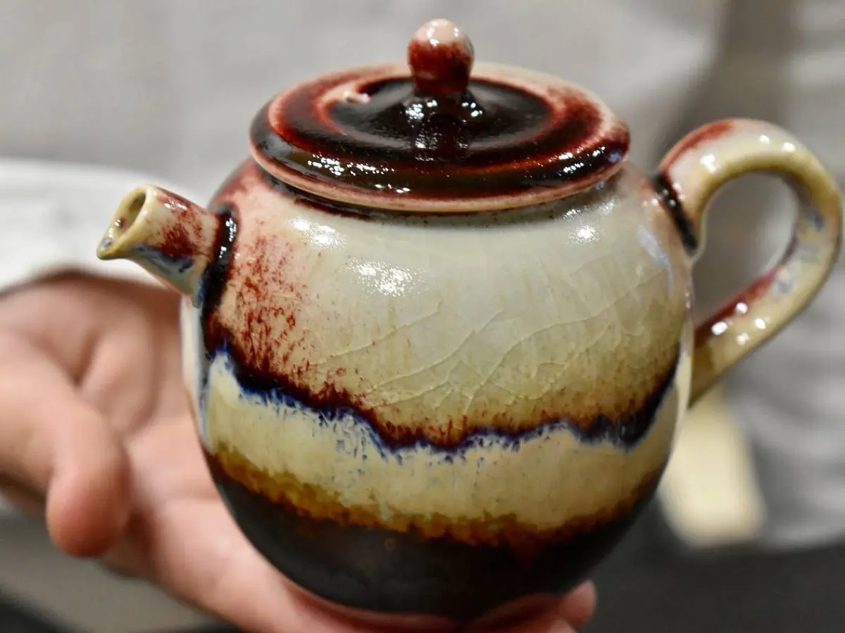 Чайник № 64, керамика Цзиндэчжэнь, 195 мл