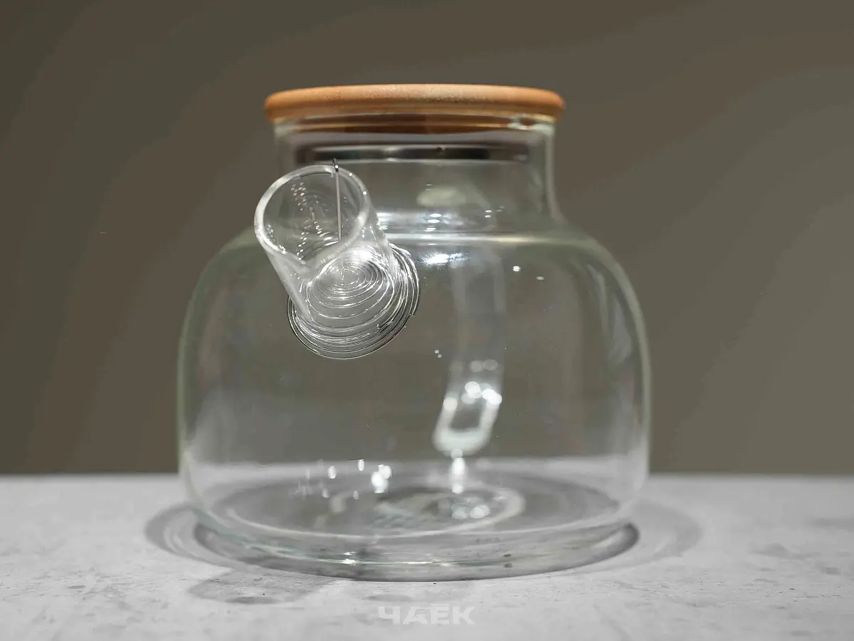 Стекляный чайник для варки, 900 мл