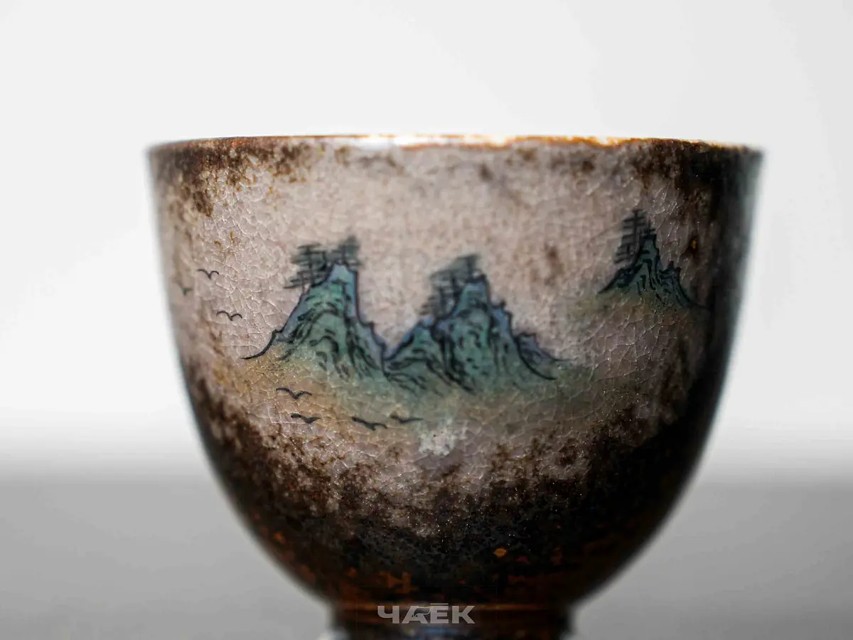 Пиала № 319, керамика Цзиндэчжэнь, 104 мл