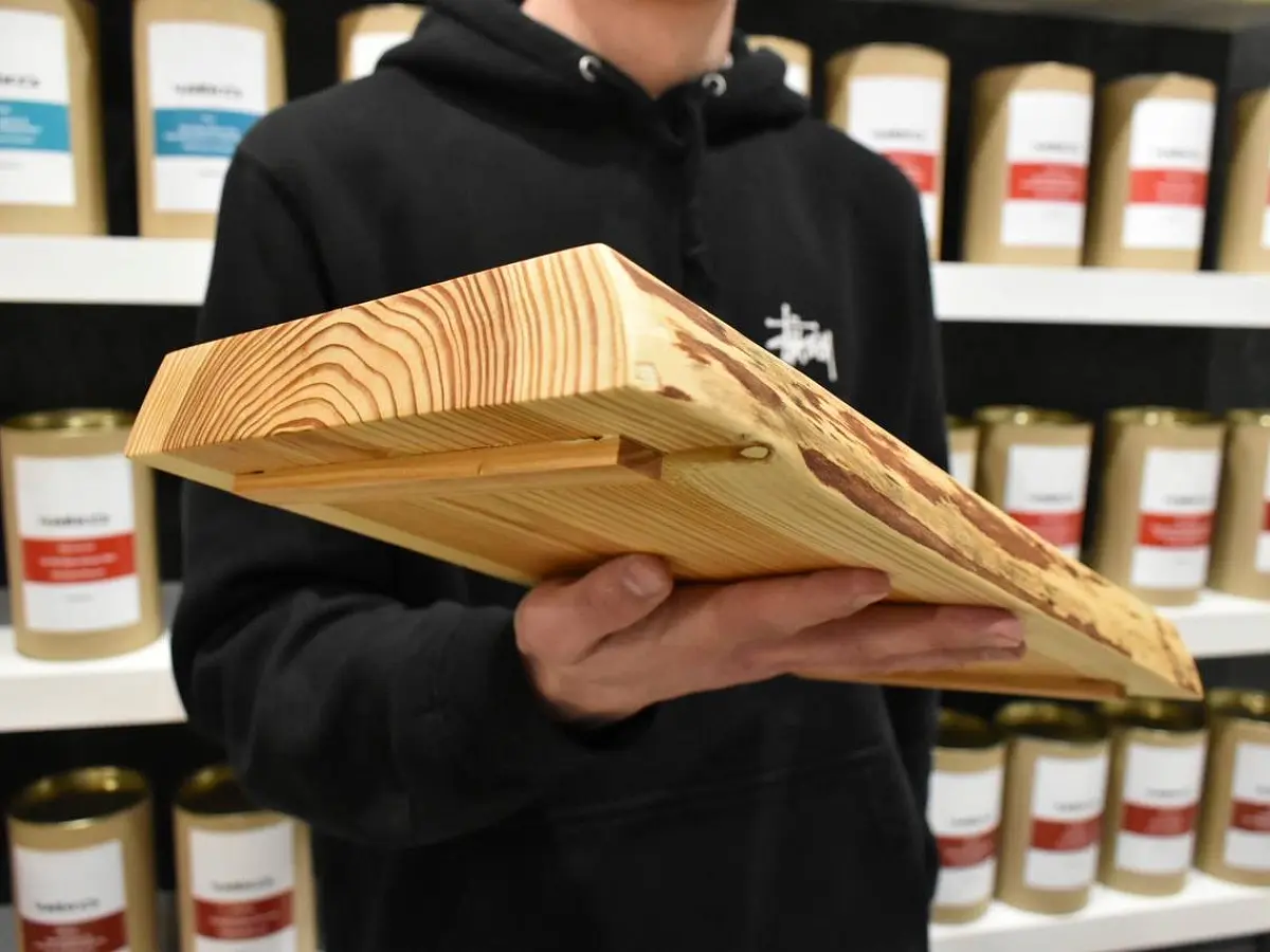 Чабань из лиственницы, большая 2