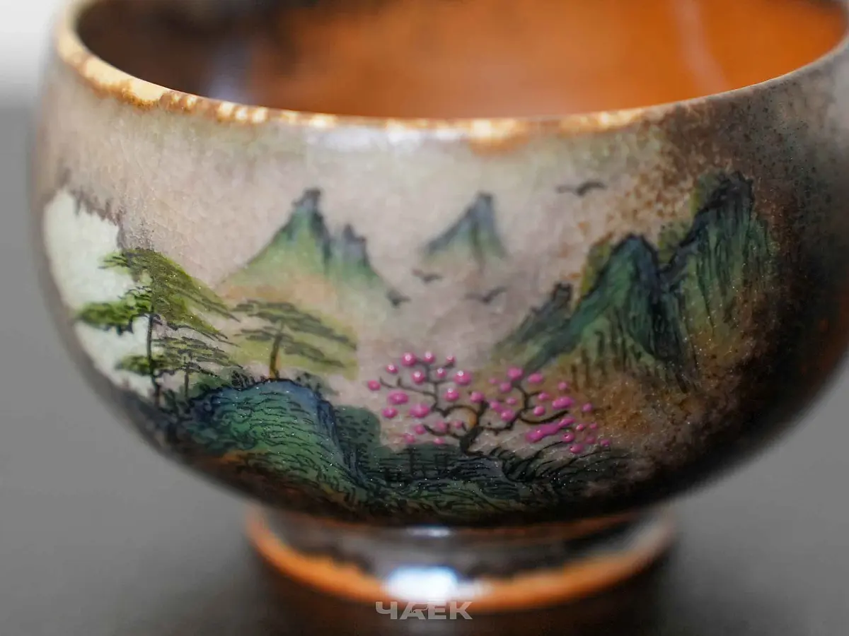 Пиала № 264, керамика Цзиндэчжэнь, 103 мл