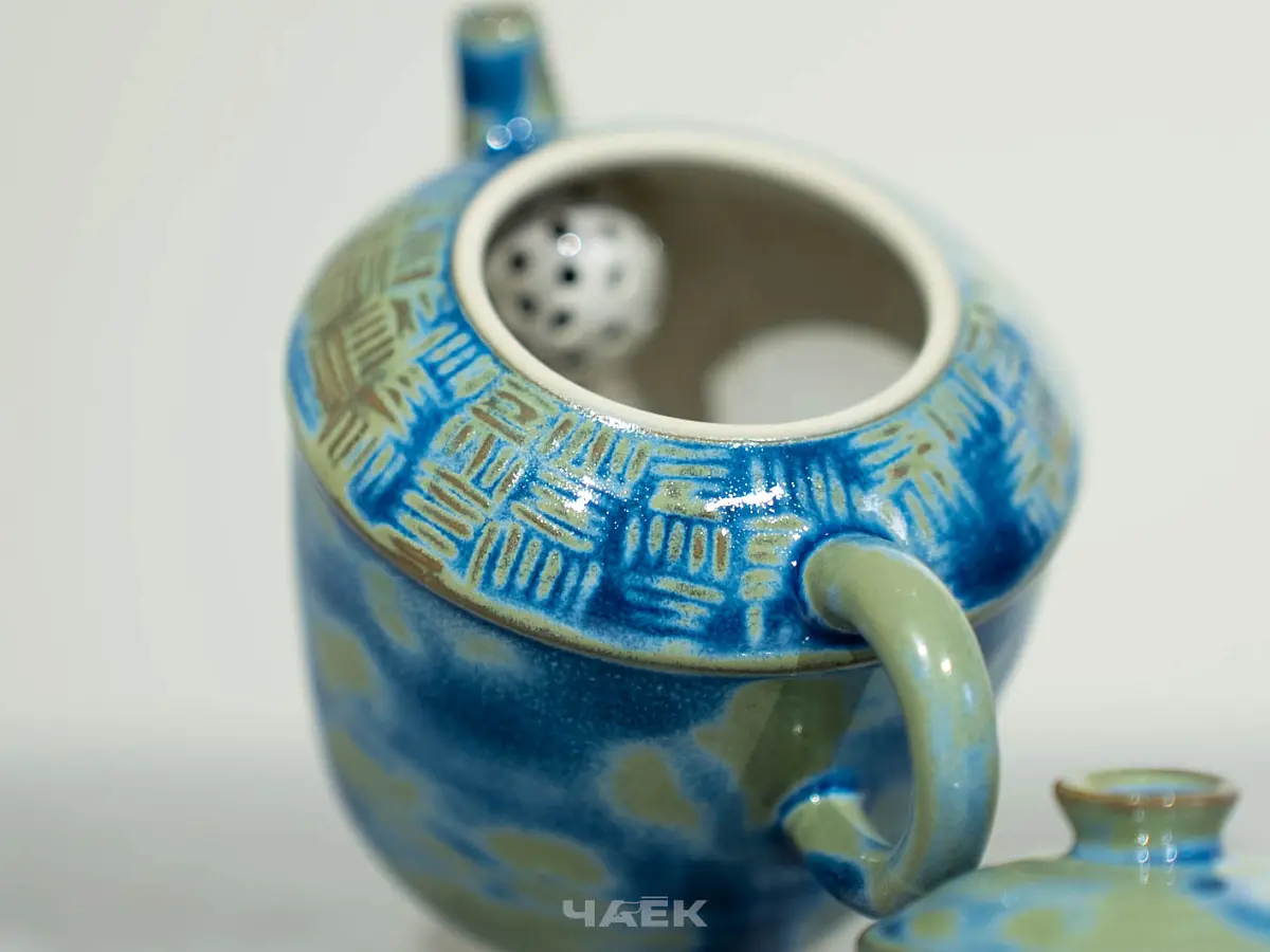 Чайник № 618, керамика Дэхуа, 130 мл