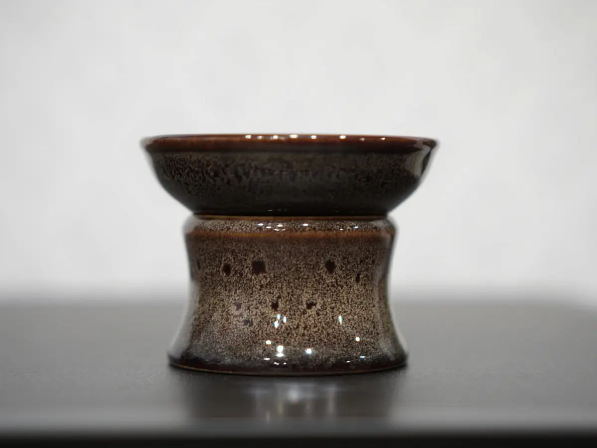 Подарочный чайный набор посуды № 3 | Коричневый