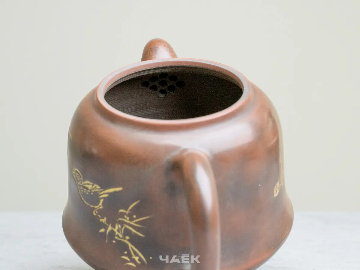 Чайник из Гуанси № 184, керамика Циньчжоу, 215 мл
