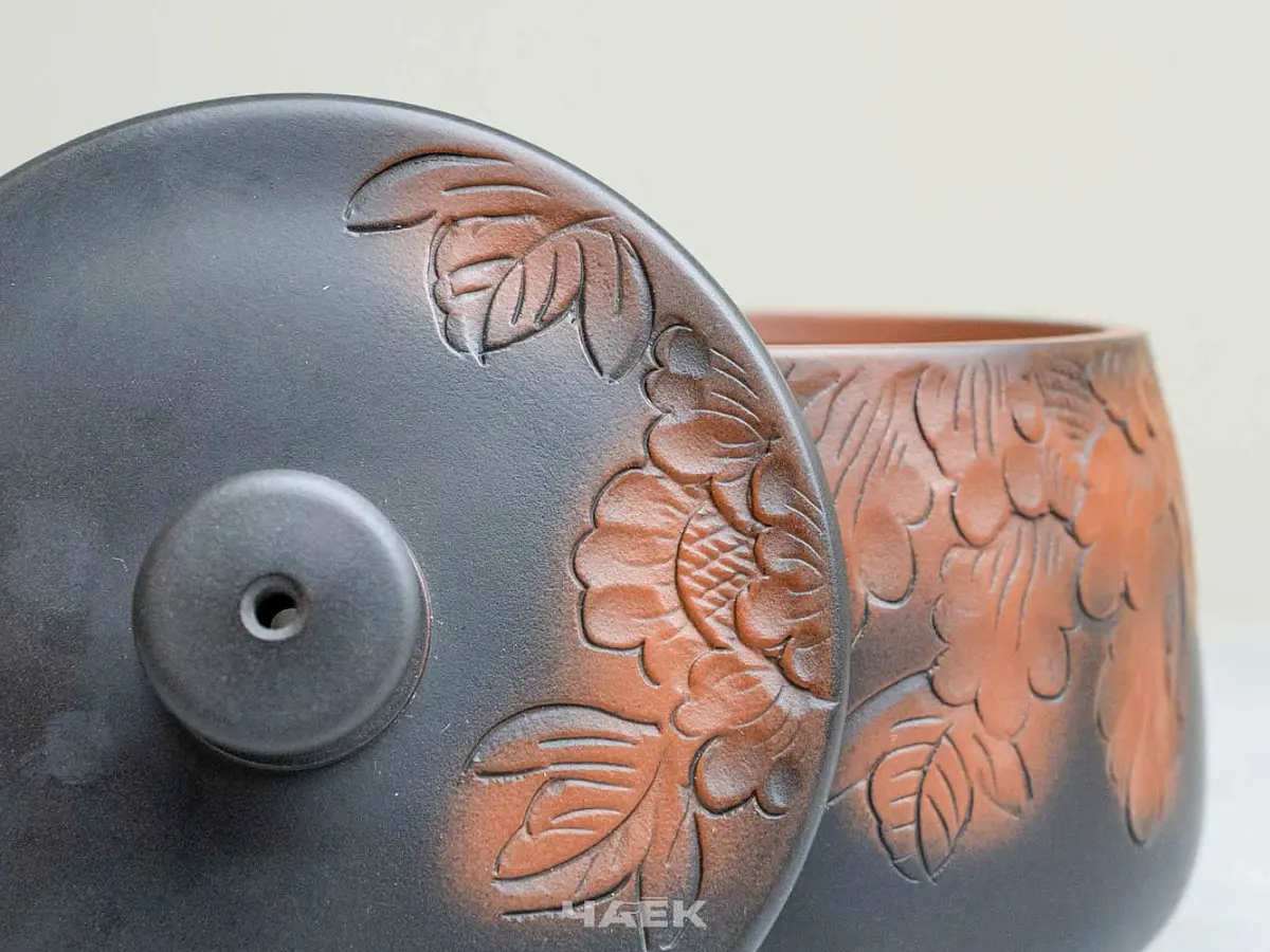 Чайник из Гуанси № 158, керамика Циньчжоу, 180 мл