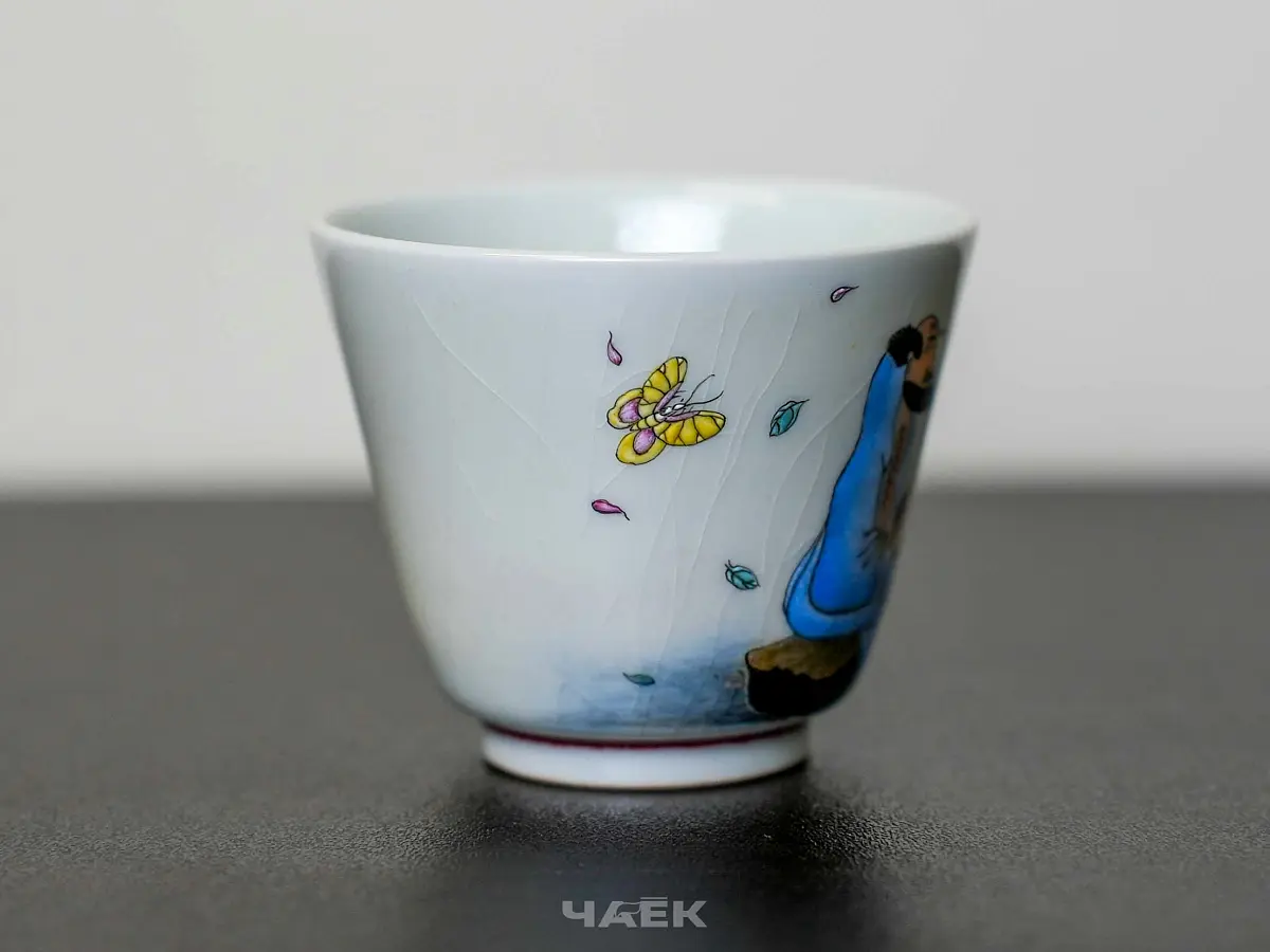 Пиала № 268, керамика Цзиндэчжэнь, 76 мл