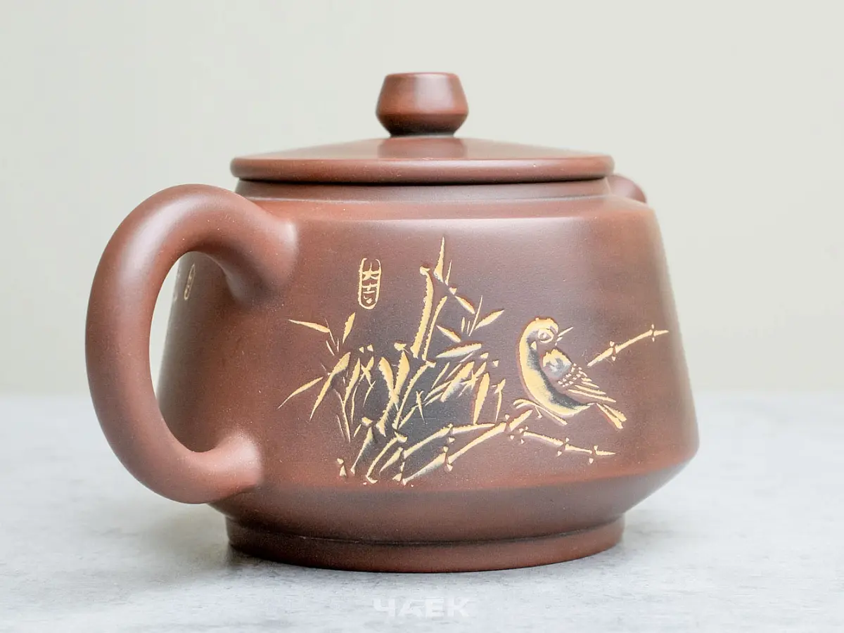 Чайник из Гуанси № 176, керамика Циньчжоу, 200 мл