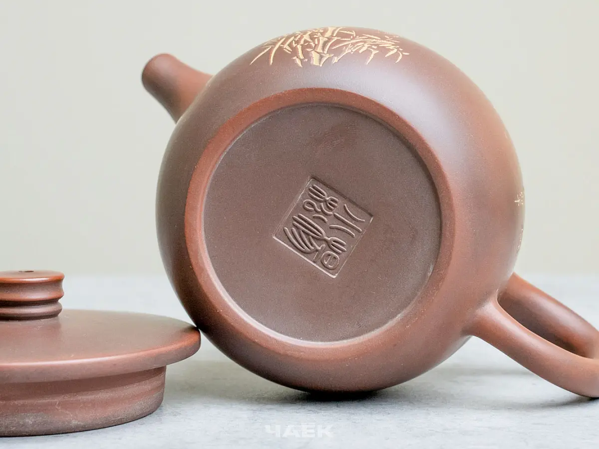 Чайник из Гуанси № 188, керамика Циньчжоу, 161 мл