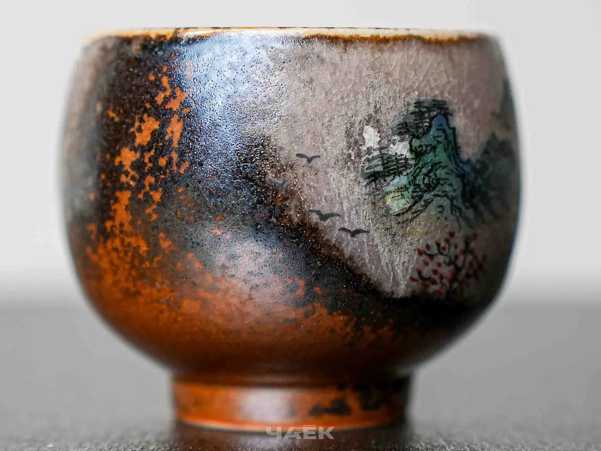 Пиала № 314, керамика Цзиндэчжэнь, 127 мл