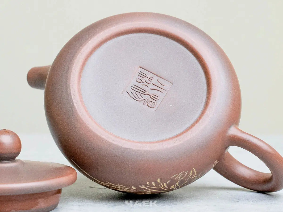 Чайник из Гуанси № 189, керамика Циньчжоу, 115 мл