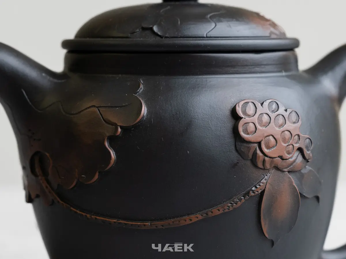 Чайник № 145 из керамики Цзяньшуй, 187 мл