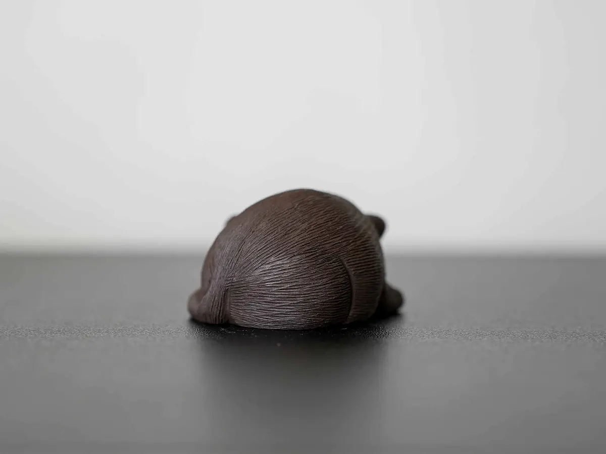 Чайная фигурка «Котёнок» № 57, исинская глина