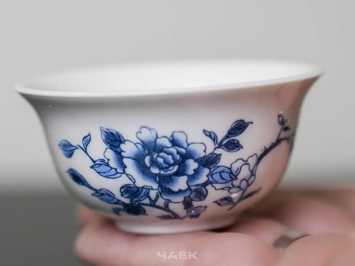 Пиала № 392, фарфор, 20 мл