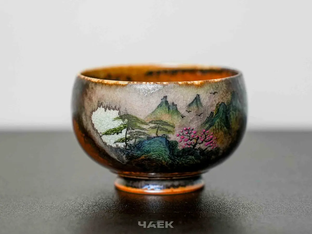 Пиала № 264, керамика Цзиндэчжэнь, 103 мл