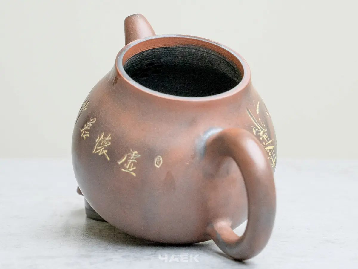 Чайник из Гуанси № 177, керамика Циньчжоу, 115 мл