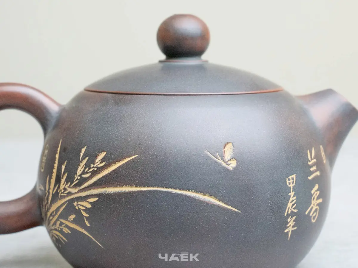 Чайник из Гуанси № 154, керамика Циньчжоу, 130 мл
