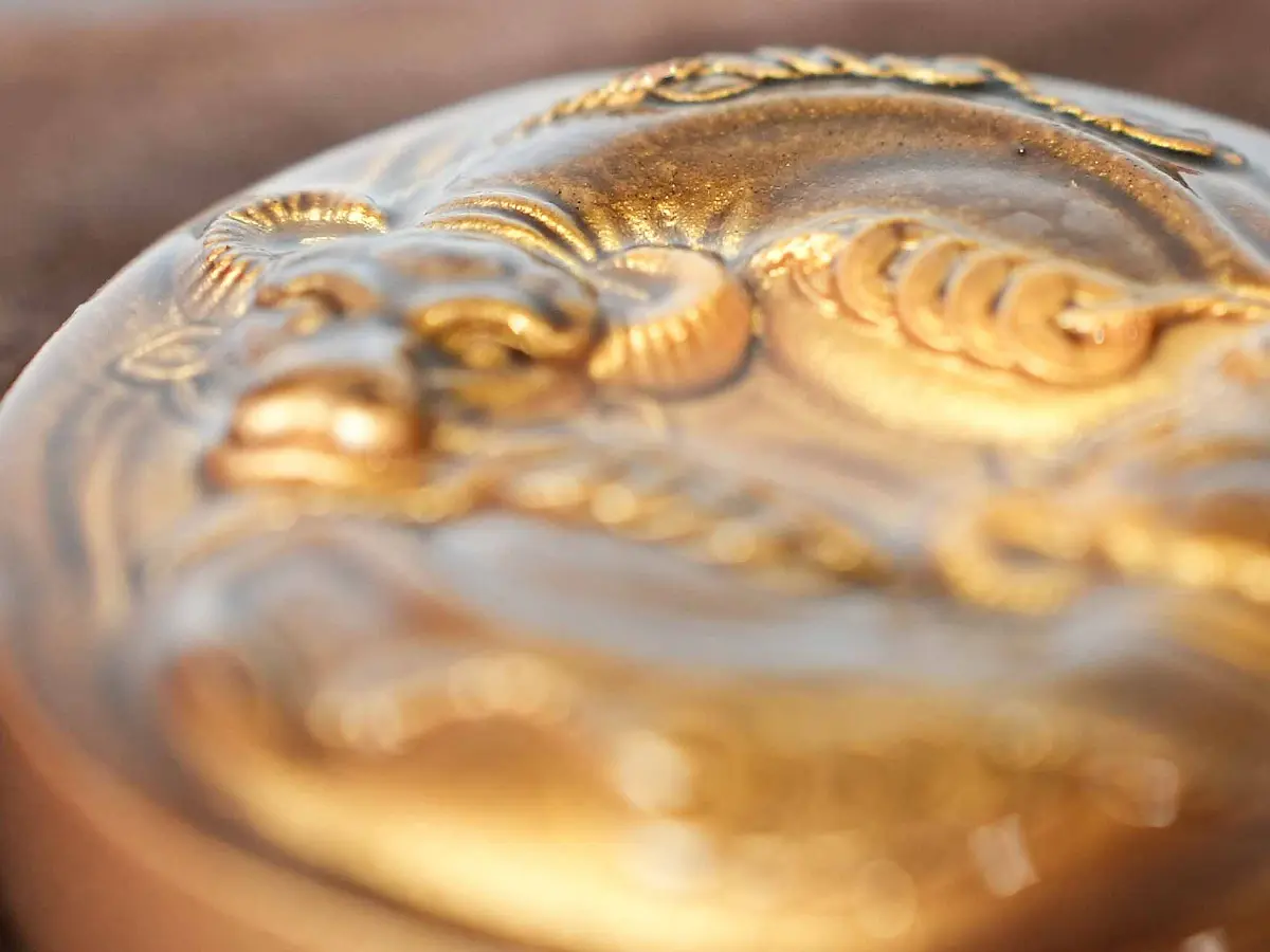 Чайная фигурка «Быки» № 41, меняющая цвет