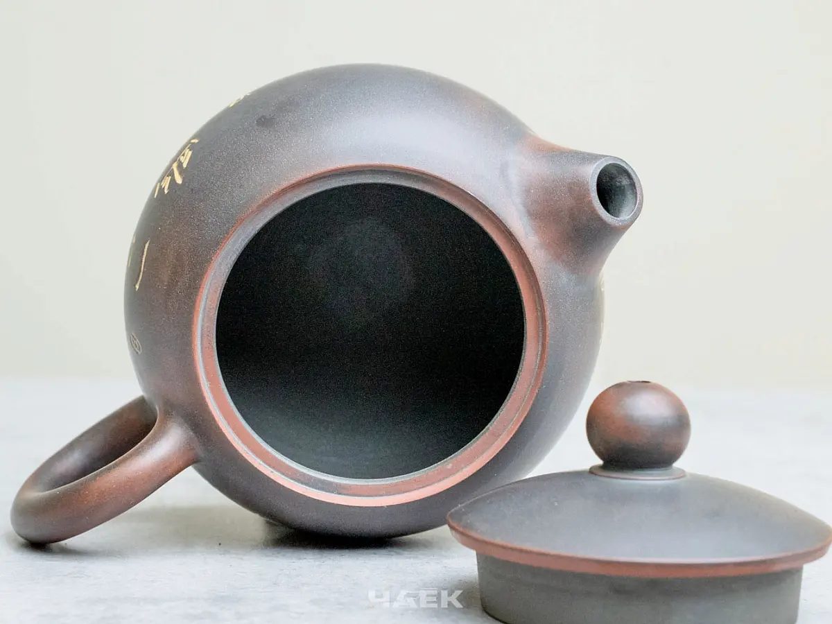 Чайник из Гуанси № 154, керамика Циньчжоу, 130 мл